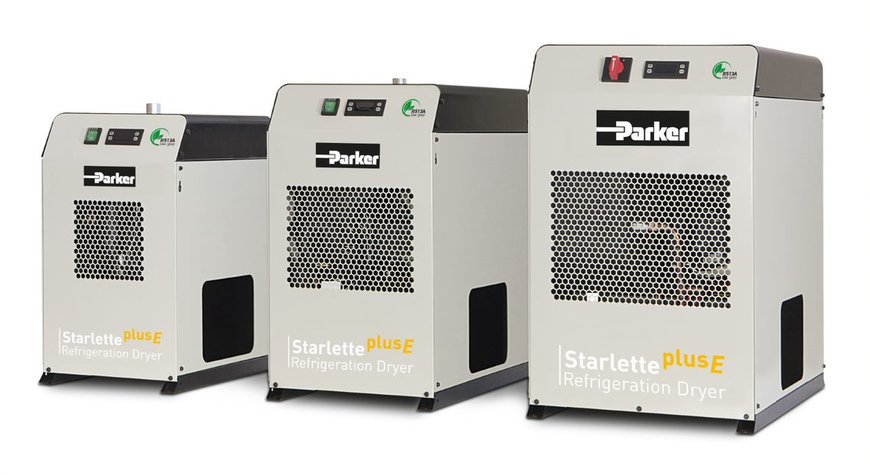 INNOVAZIONE E ATTENZIONE PER L’AMBIENTE: PARKER INTRODUCE LA NUOVA SERIE DI ESSICCATORI FRIGORIFERI A BASSO GWP PER LA RIMOZIONE EFFICACE DI VAPORE ACQUEO DALL’ARIA COMPRESSA